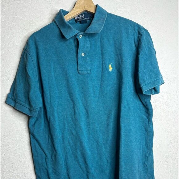 Polo Ralph Lauren Other - Polo Ralph Lauren short sleeve polo shirt men’s size large blue